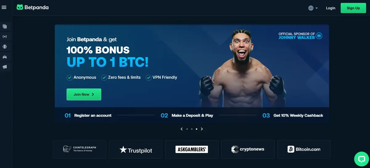 Betpanda Képernyőkép 1