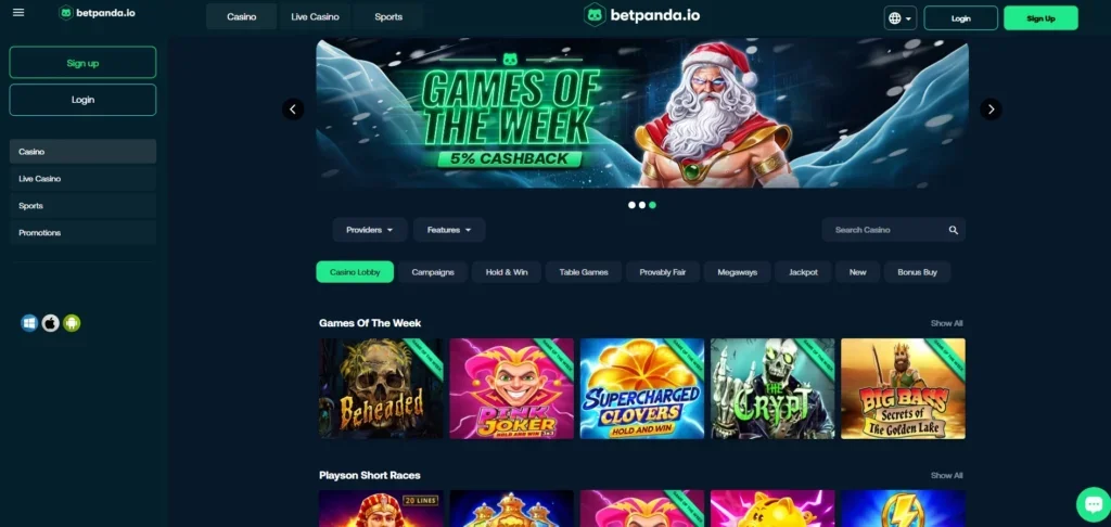 Betpanda Képernyőkép 2